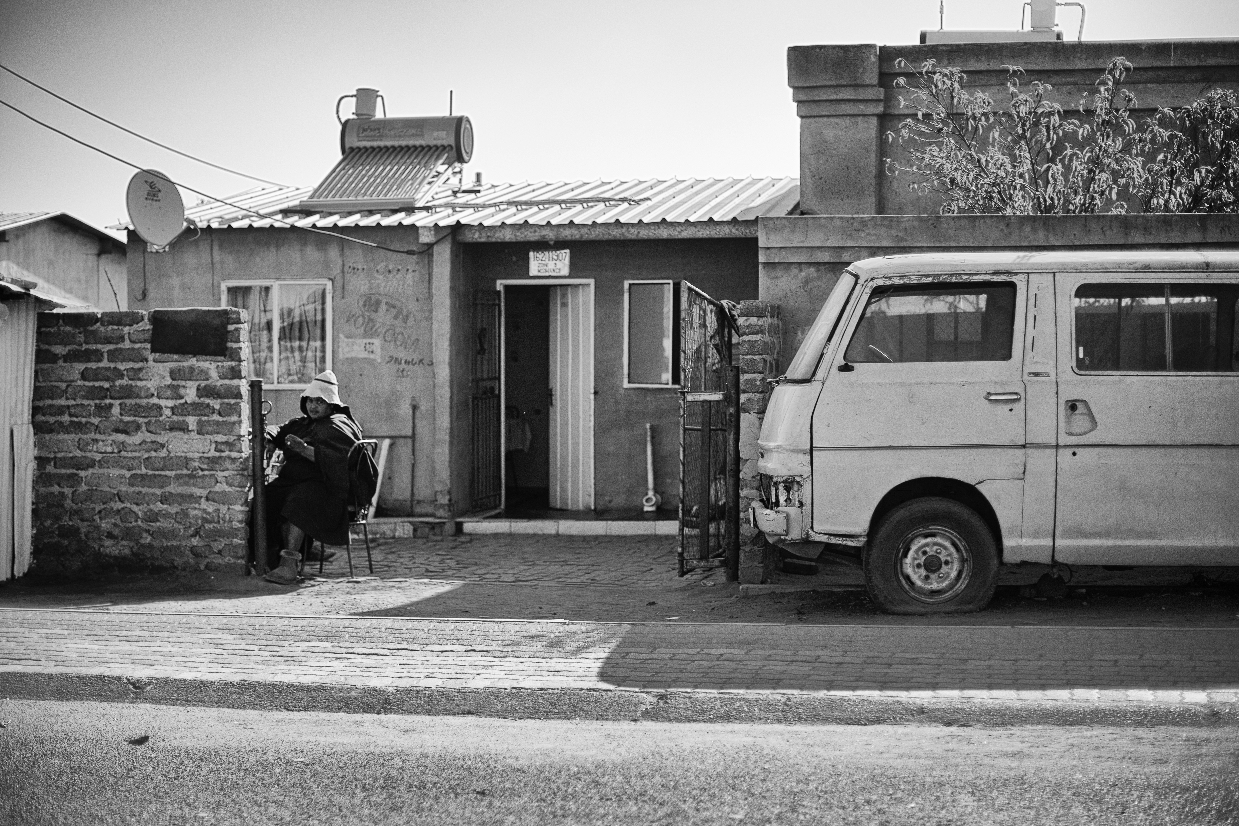 Woman in the township